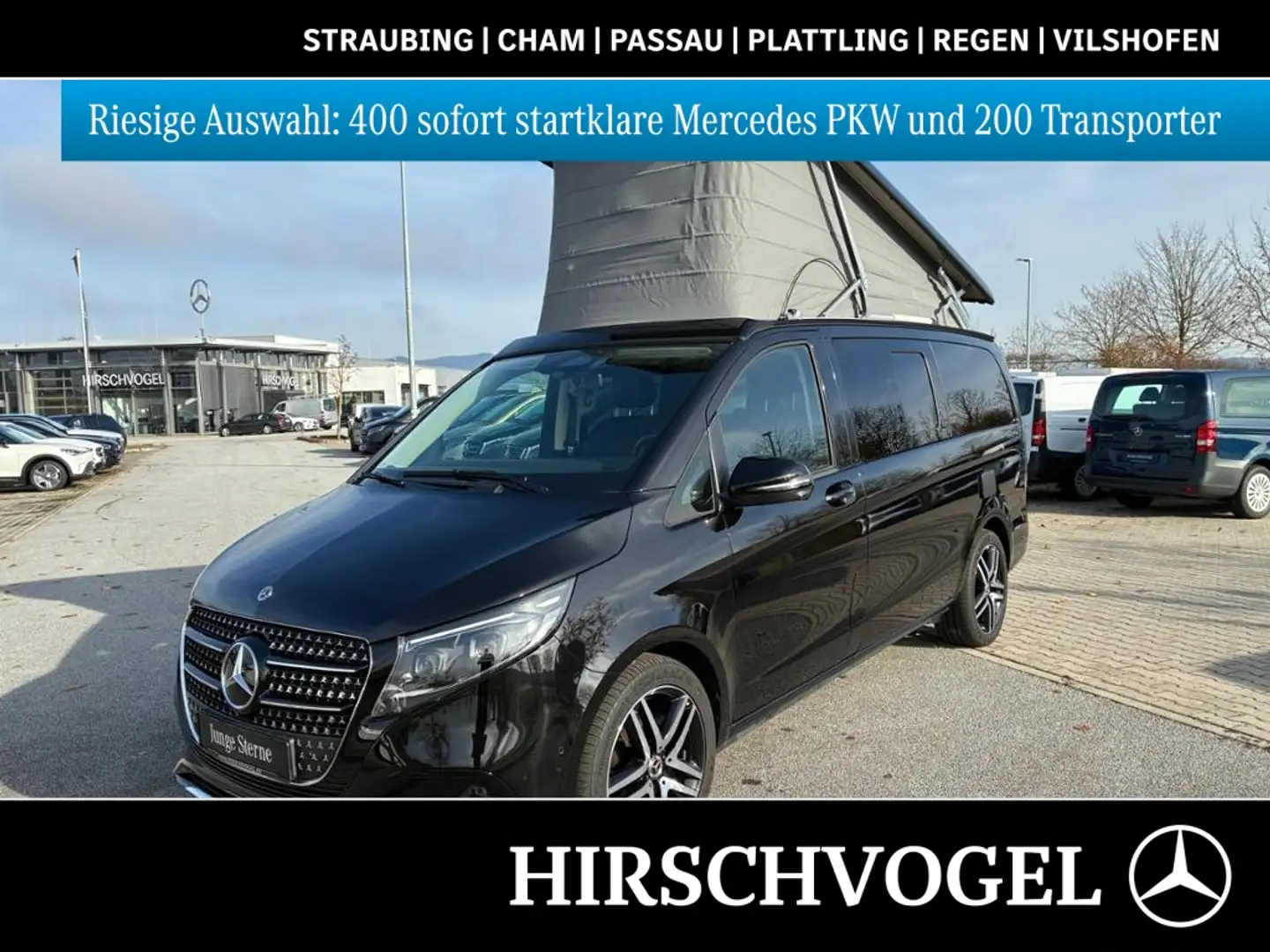 Mercedes-Benz Marco Polo V 250 d MOPF EasyUp Airmatic Distronic Schwarz - 1