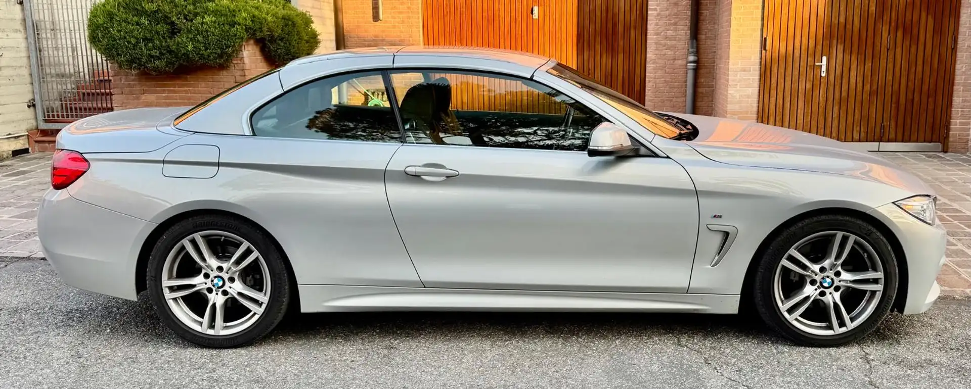 BMW 428 428iA Cabrio Msport full individual Srebrny - 2