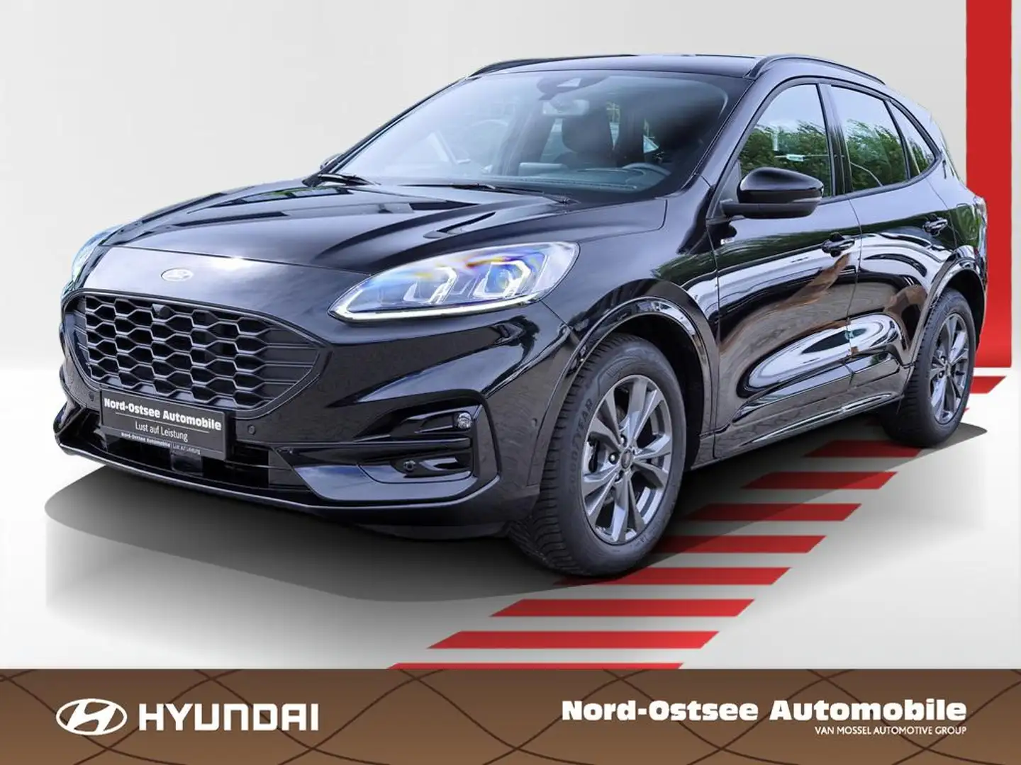 Ford Kuga 1.5 ST-Line  LED AHK HUD ACC FAHR.ASSYST Noir - 1