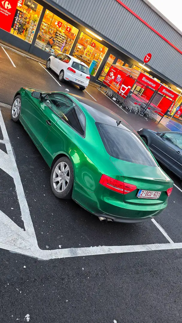 Audi A5 A5 Coupé 2.0 TDi S line Start/Stop DPF Groen - 2