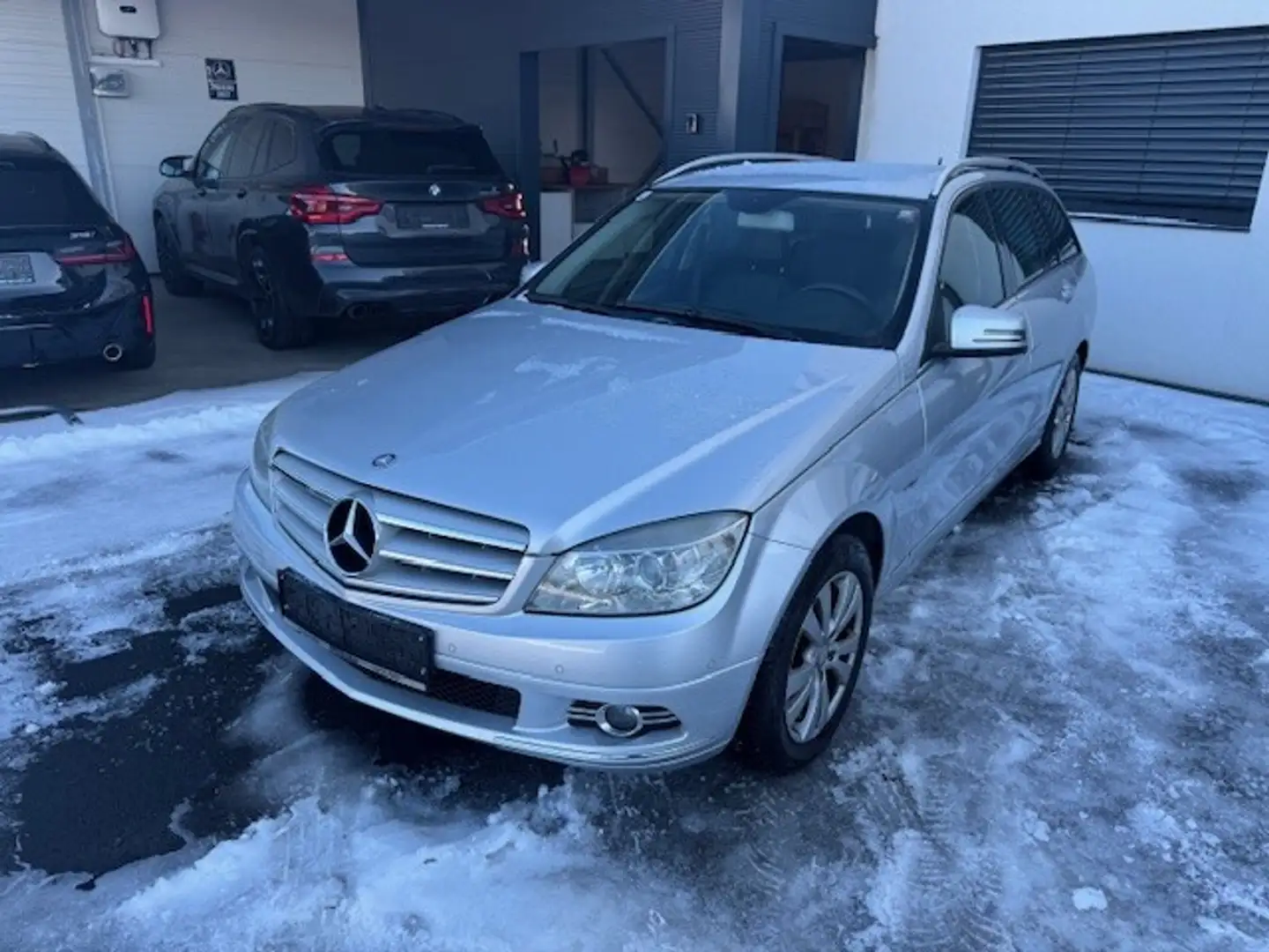 Mercedes-Benz C 200 T Elegance CDI Aut. Silber - 1