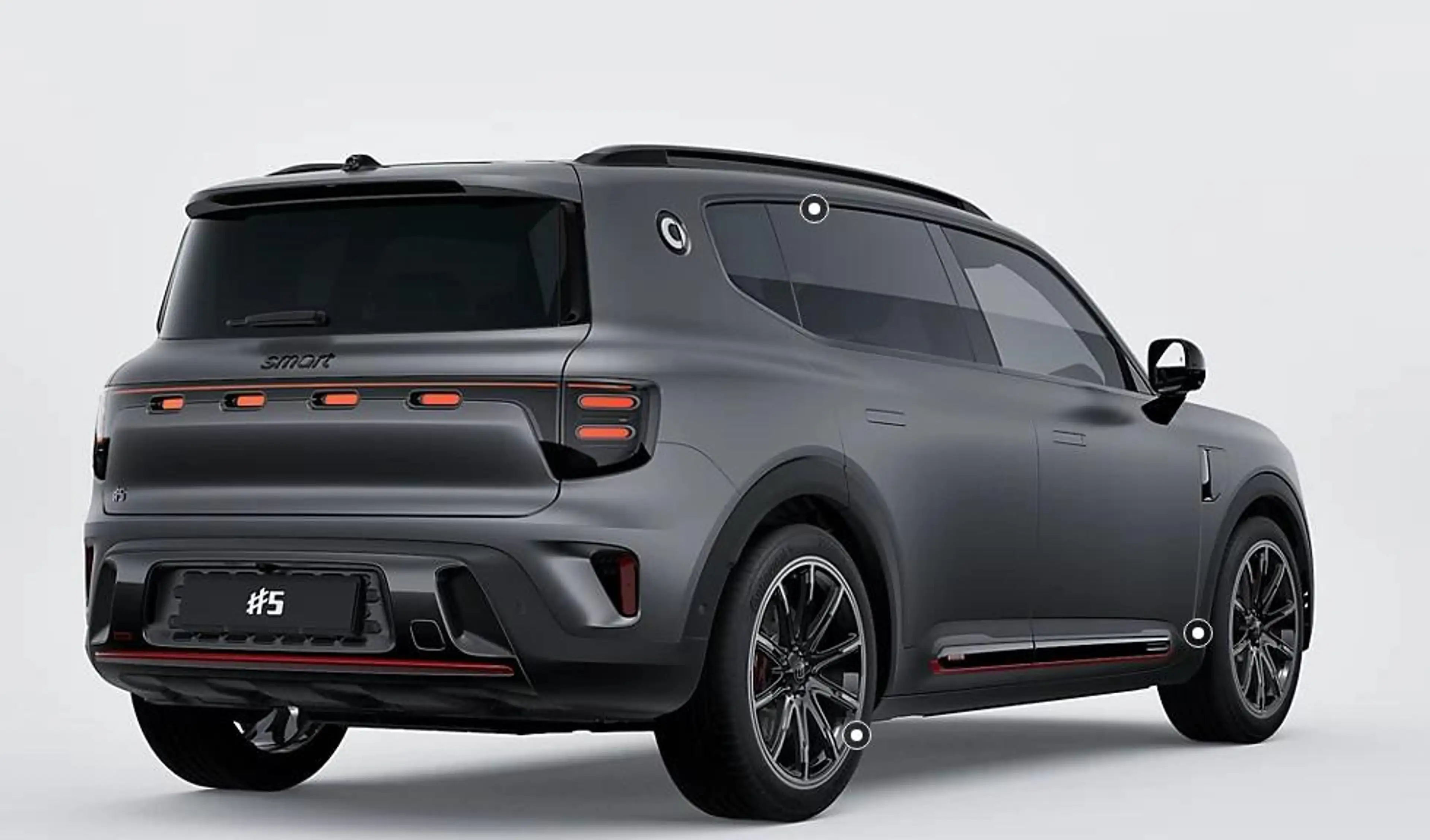 smart #5 Brabus 100 kWh | 646 PK! | Drive Pilot | Stuurwiel — photo 5