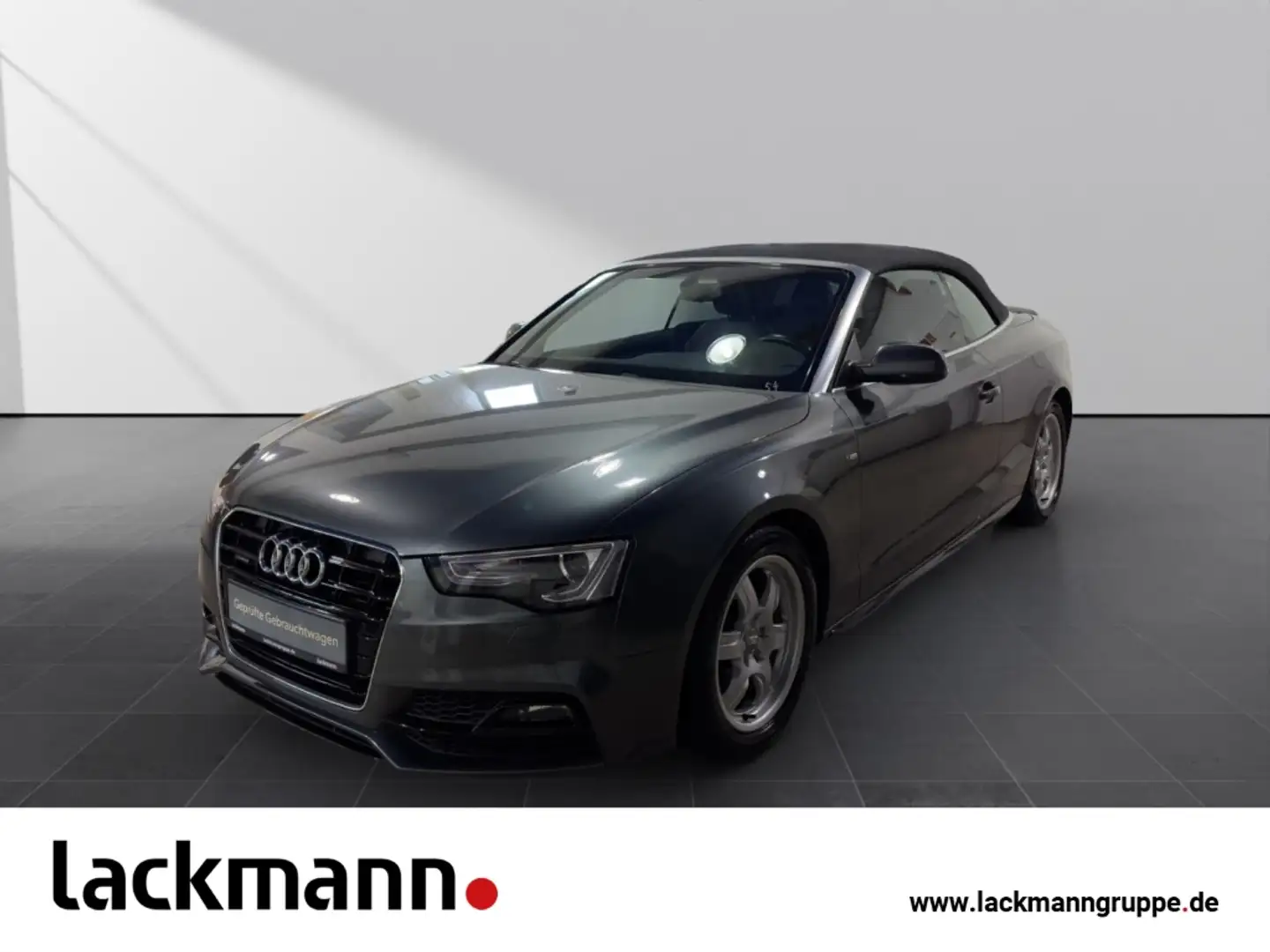 Audi A5 2.0 TDI Cabriolet*quattro*S-Line*AHK*Navi* Grau - 1
