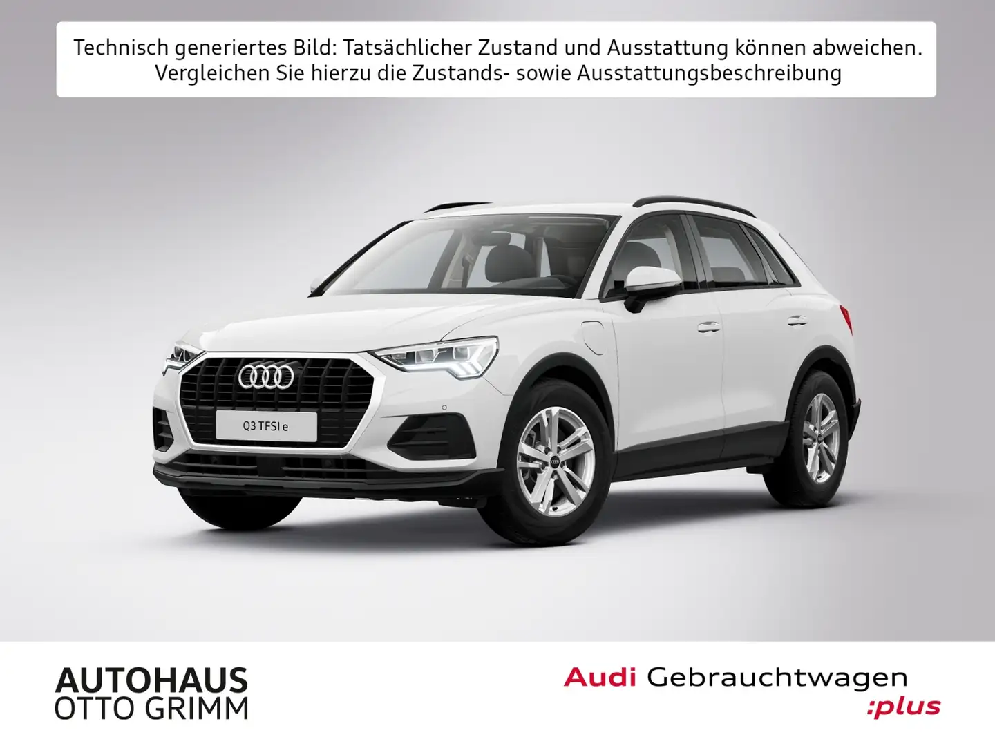 Audi Q3 45 TFSI e Weiß - 1