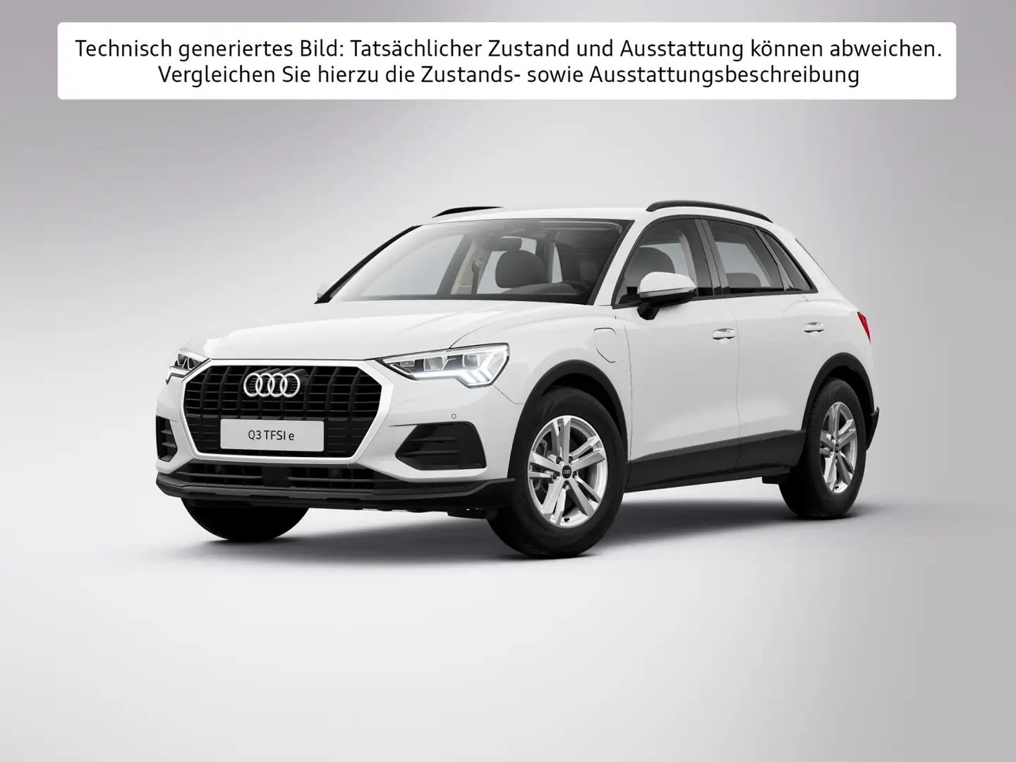 Audi Q3 45 TFSI e Weiß - 2