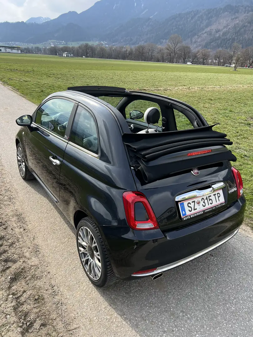 Fiat 500C FireFly Hybrid 70 Dolcevita Sondermodell Schwarz - 2