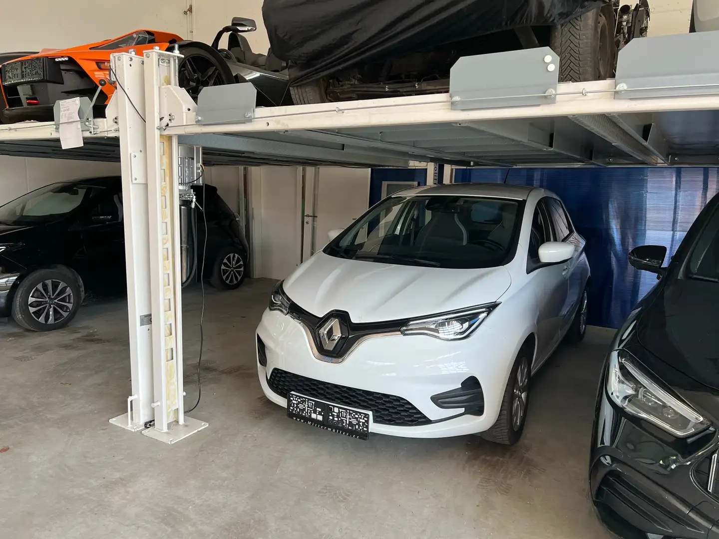 Renault ZOE Zen R110 Z.E.50 CCS SCHNELLLADER (52kWh) AKKUMIETE Weiß - 2