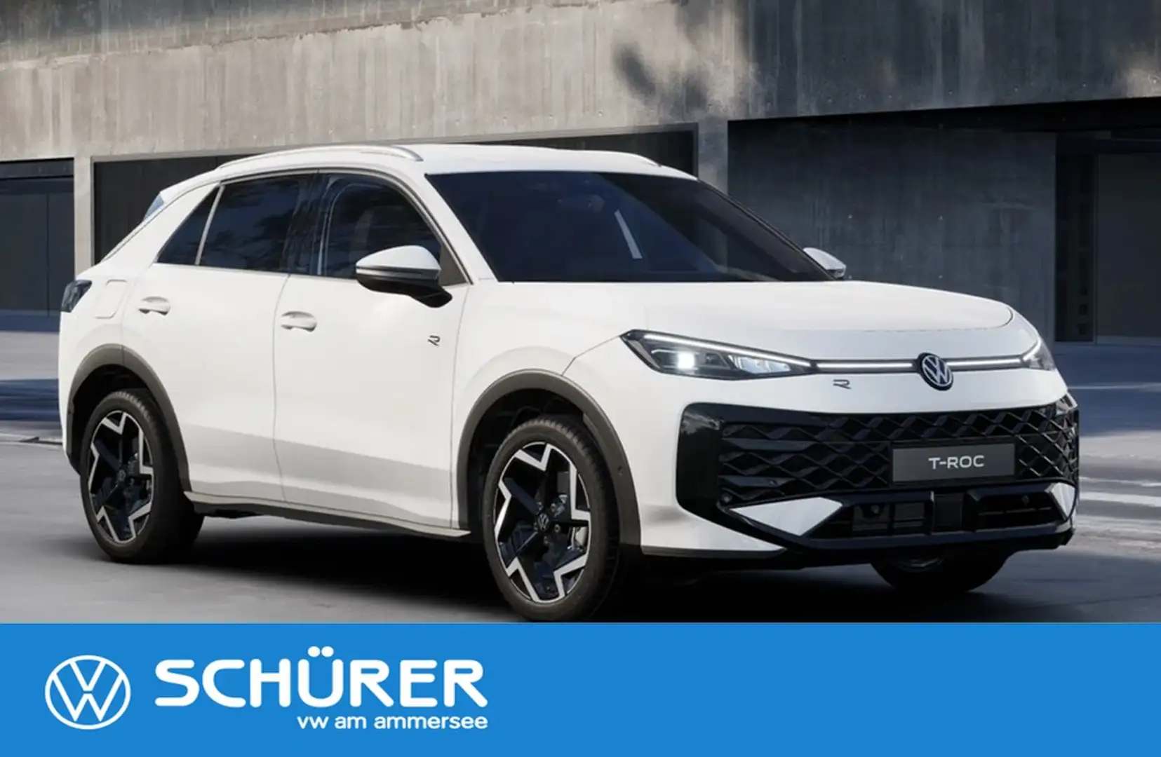 Volkswagen T-Roc R-Line 1.5eTSI DSG Neues Modell! Keyless Blanc - 1