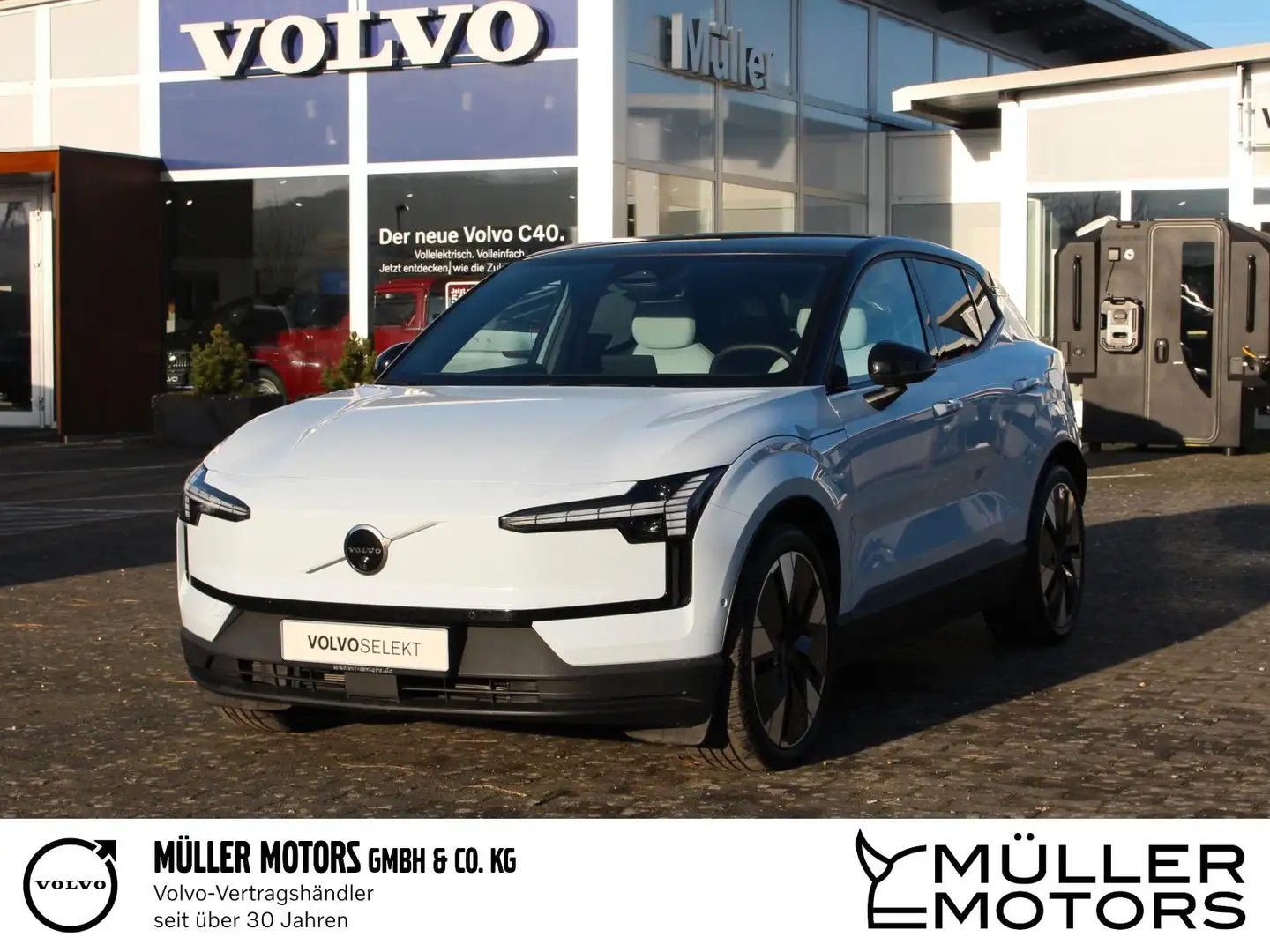 Volvo EX30 Twin Performance AWD Ultra +Harman Kardon+ Blauw - 1