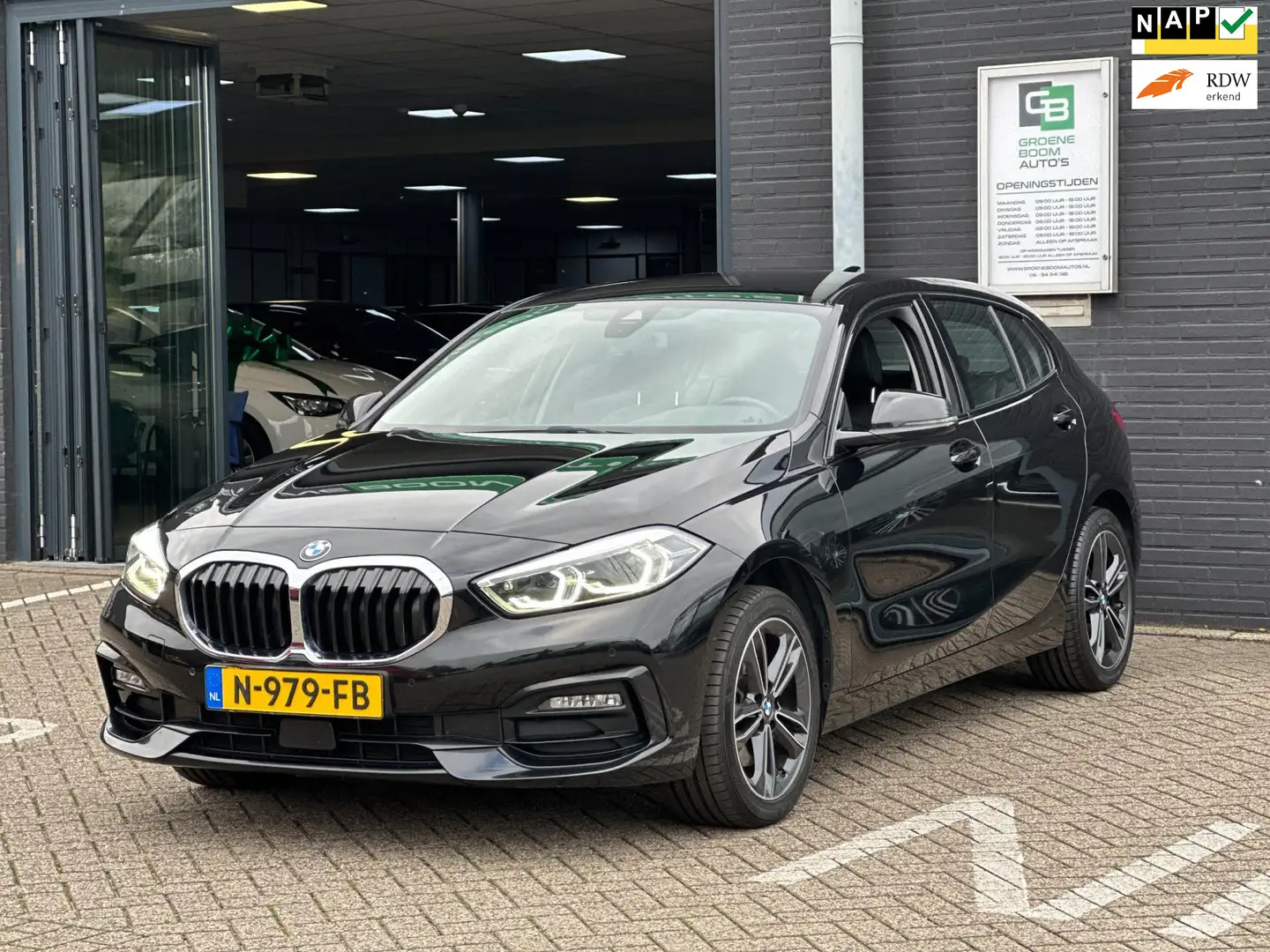 BMW 118 1-serie 118i Business Edition Plus/CAMERA/APP-CONN Noir - 1