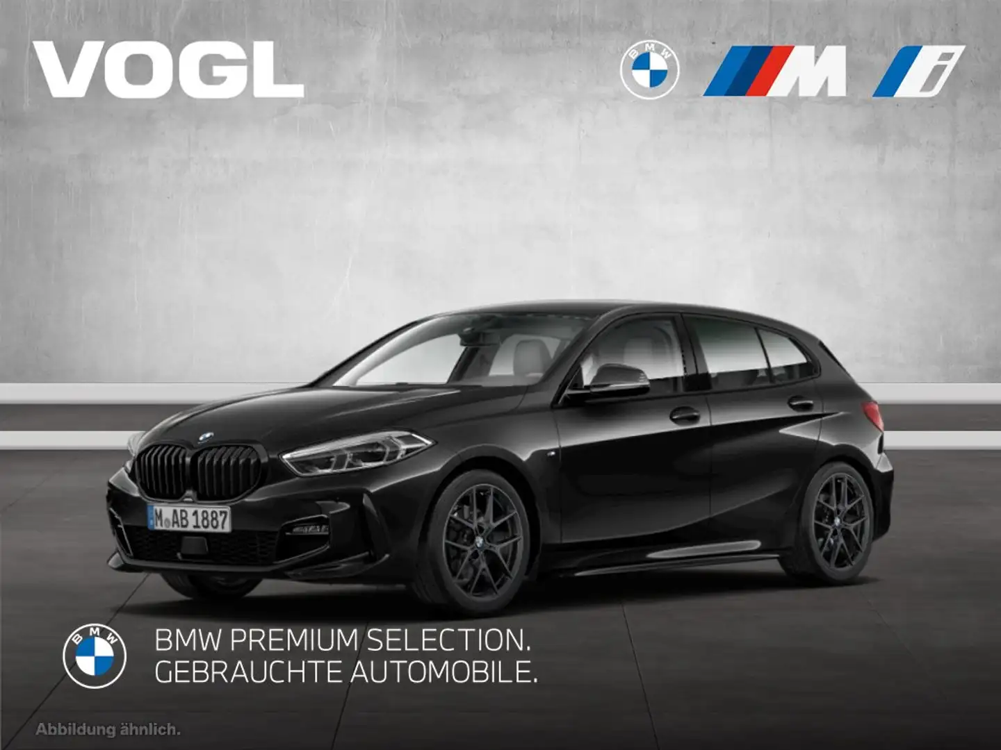BMW 120 i Hatch Schwarz - 1
