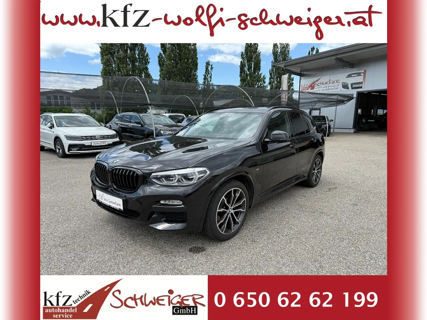 BMW X3 xDrive 20d Aut. Schwarz - 1