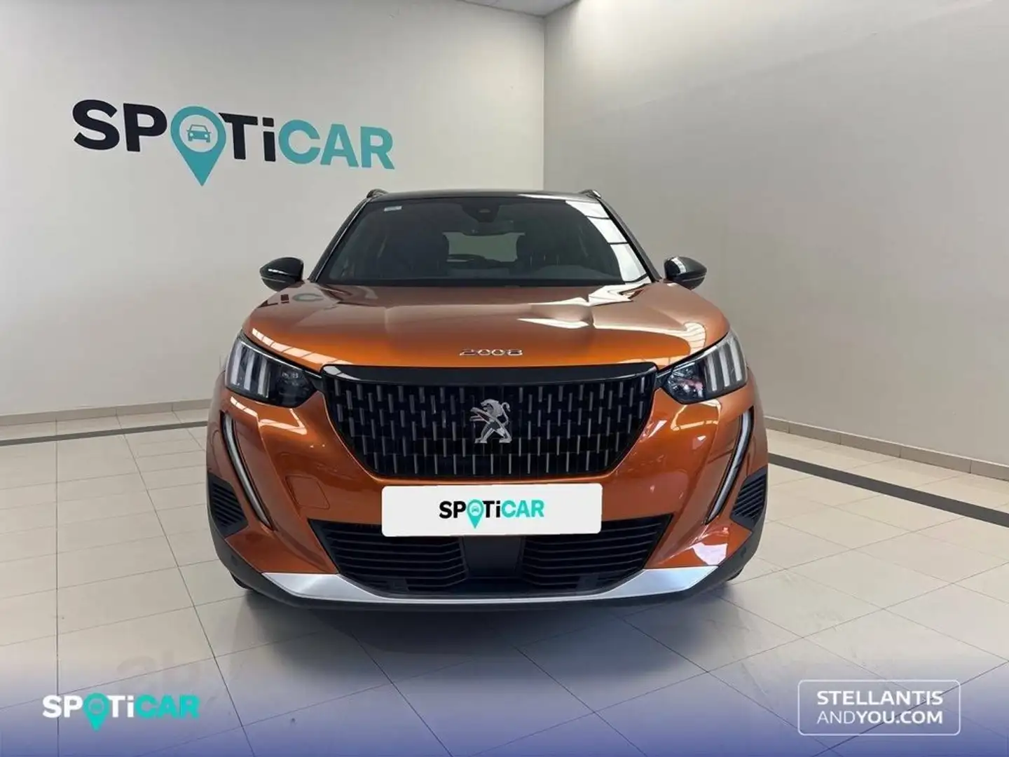 Peugeot 2008 1.2 PureTech S&S GT EAT8 130 Arancione - 2
