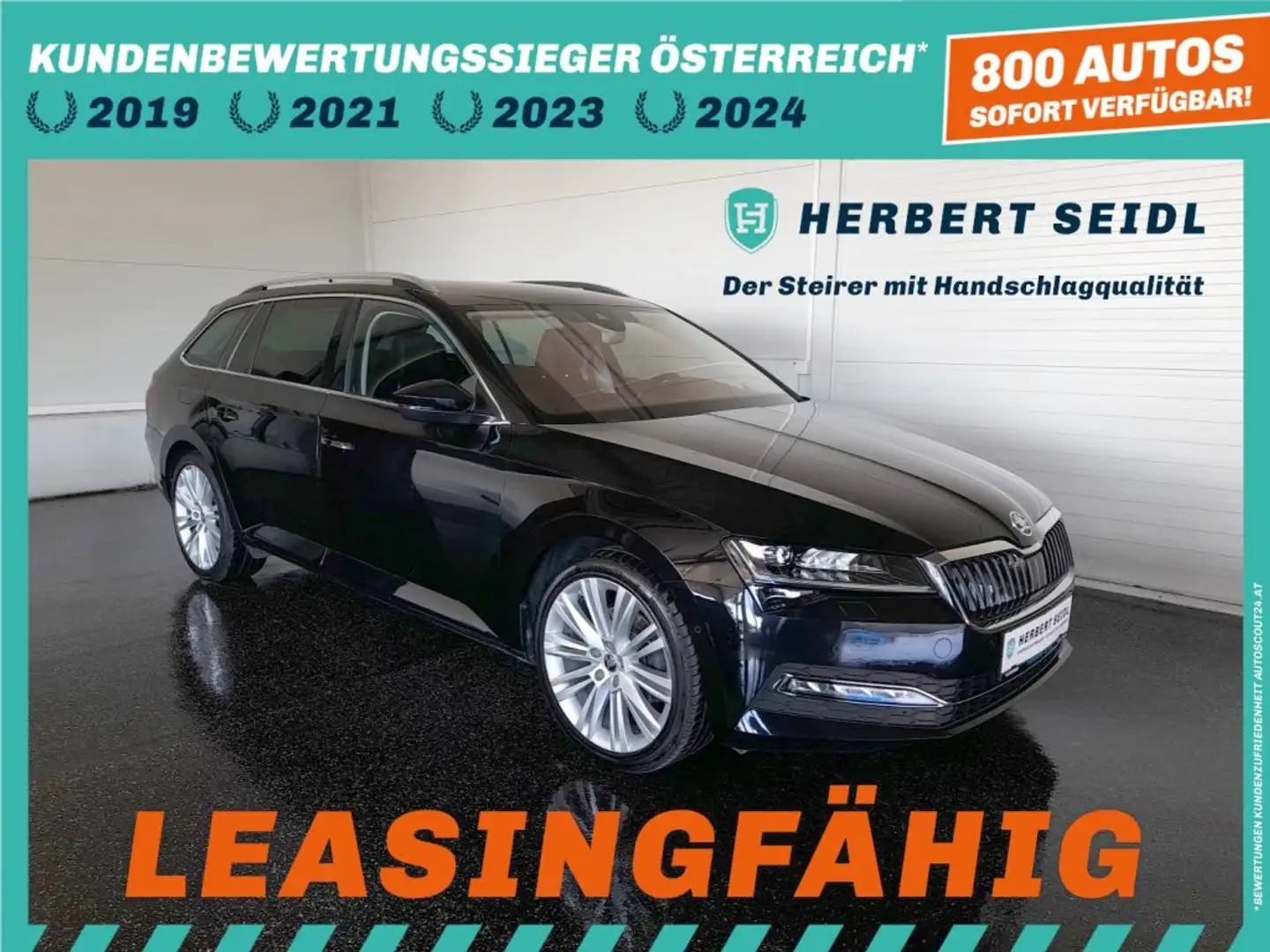 Skoda Superb Combi STYLE 2,0 TDI DSG *19 ZOLL / MATRIX-LED / DCC / VIRTUELL / NAVI / ACC / KAMERA / MEMORY SPORTSITZE / E-KLAPPE* Schwarz - 1