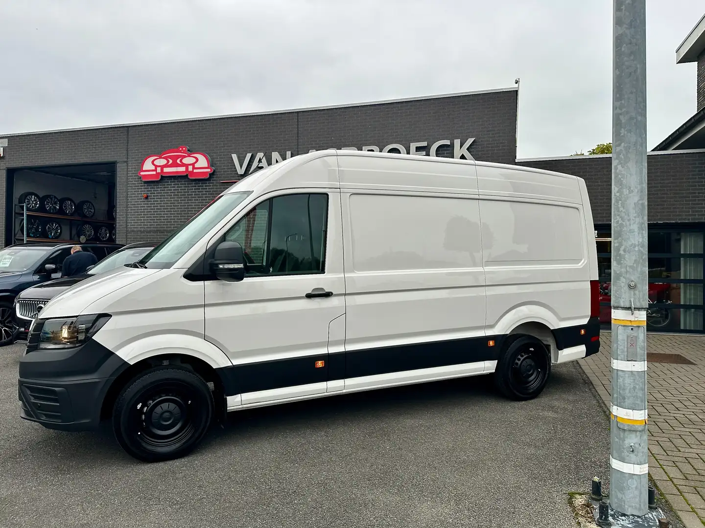 Volkswagen Crafter 35 TDI L3H3 Autom ! NIEUW 0 km ! MEGA KORTING -28% Blanc - 2