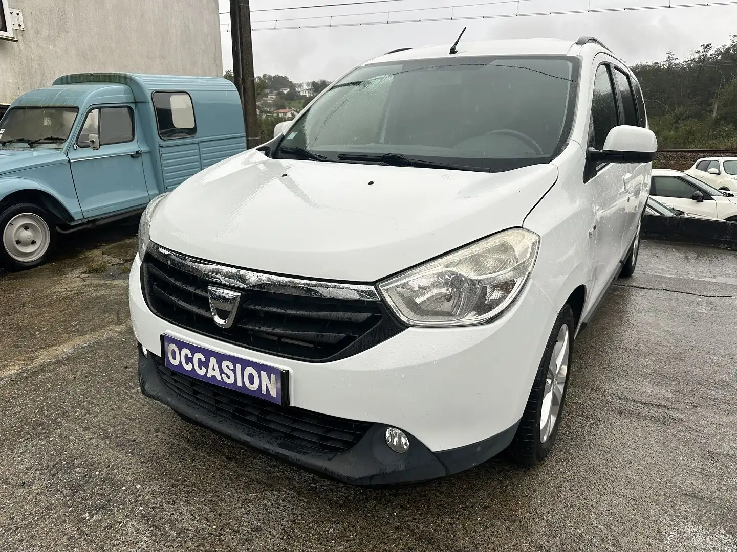 Dacia Lodgy 1.2 TCE 115CH BLACK LINE 7 PLACES Blanc - 2