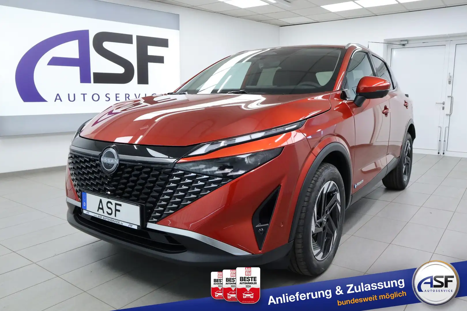 Nissan Qashqai N-Connecta e-Power #Head-Up #el. Heckklappe #Wi... Rot - 1