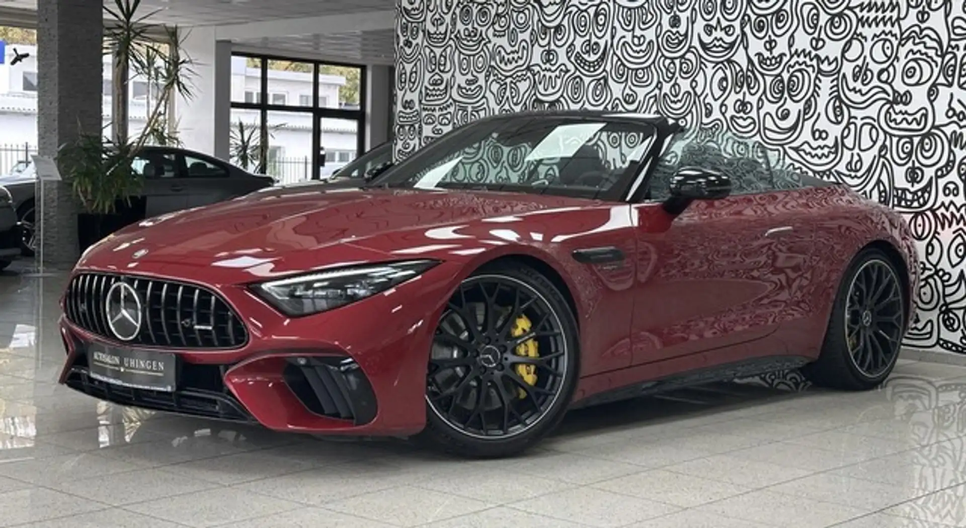 Mercedes-Benz SL 63 AMG 4M+*LIFT*PERFORMANCE*MULTIKONT*DESIGNO Rouge - 1