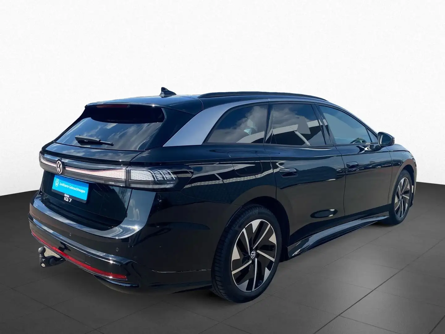 Volkswagen ID.7 Tourer Pro 210 kW Navi AHK Wärmepumpe ACC Schwarz - 2