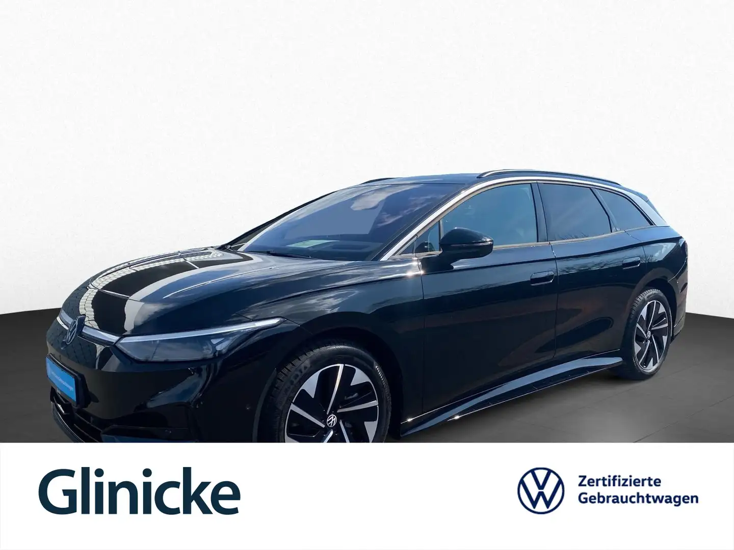 Volkswagen ID.7 Tourer Pro 210 kW Navi AHK Wärmepumpe ACC Schwarz - 1