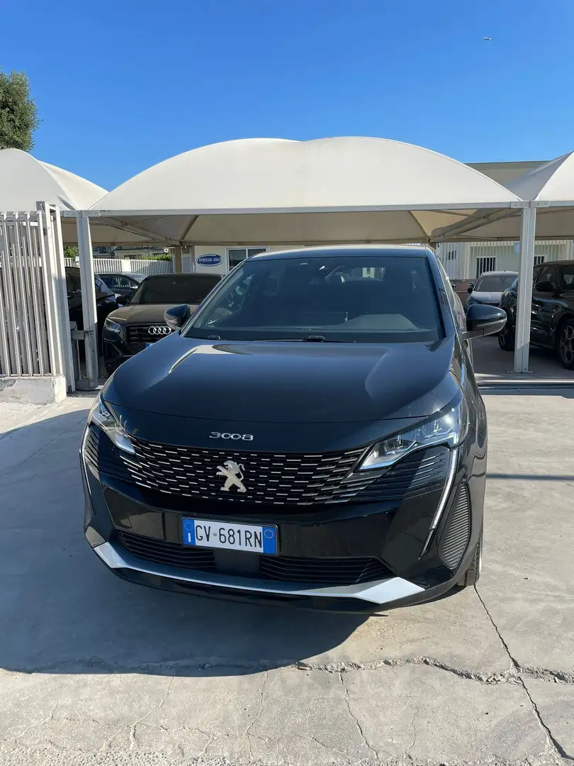 Peugeot 3008 3008 II 2021 1.5 bluehdi Allure Pack Zwart - 2