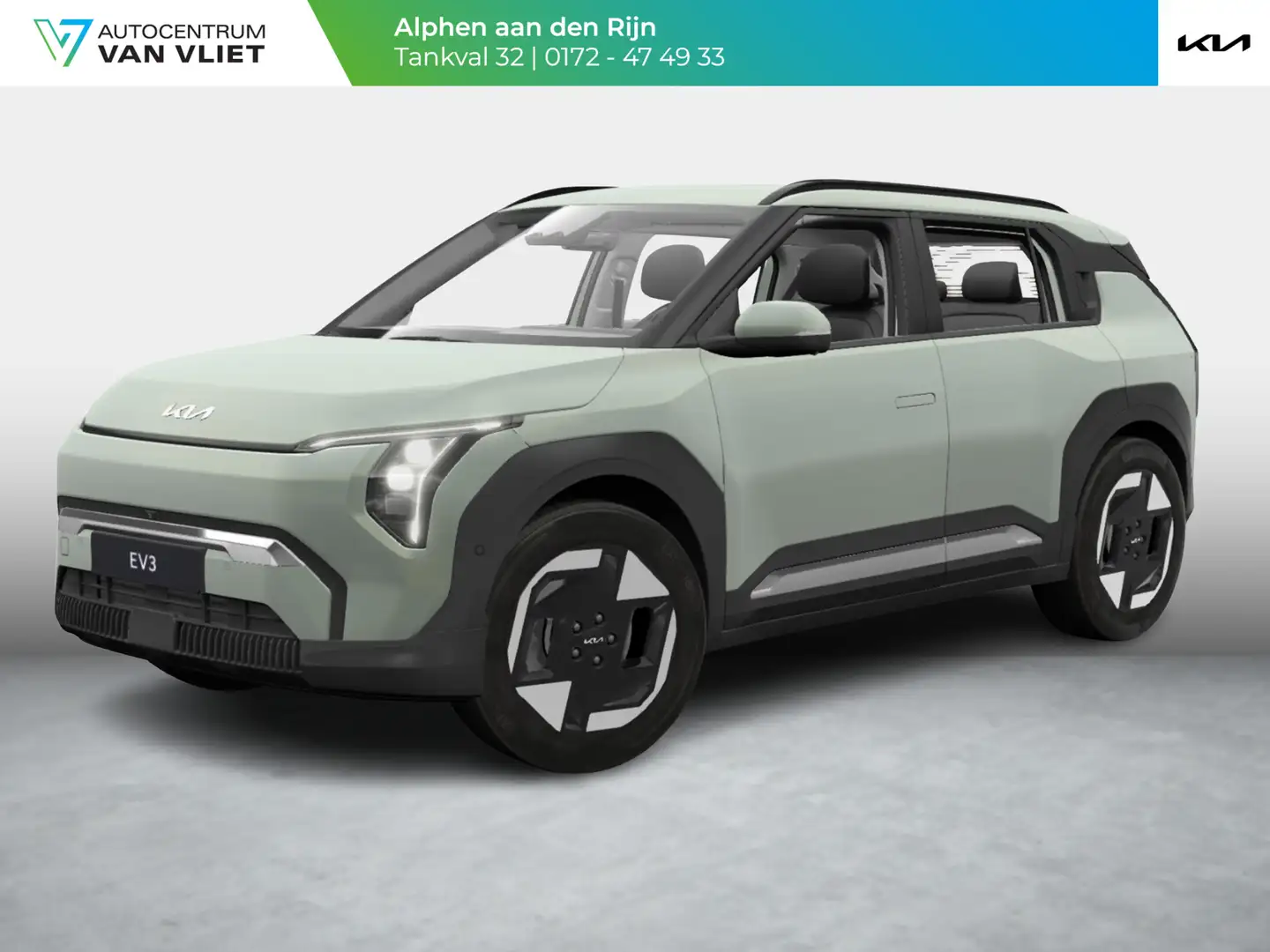 Kia EV3 Air 58.3 kWh ANWB Private Lease v.a € 479,- | Navi Groen - 1
