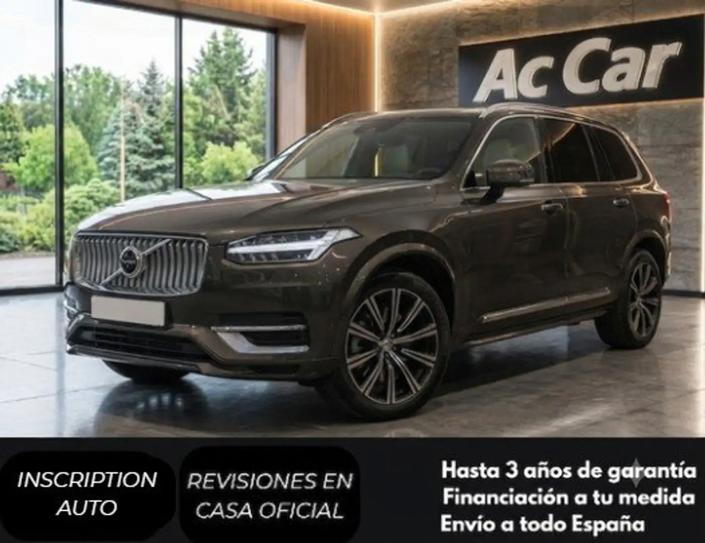 Volvo XC90 2.0 B5 D AWD Inscription Auto Gris - 1