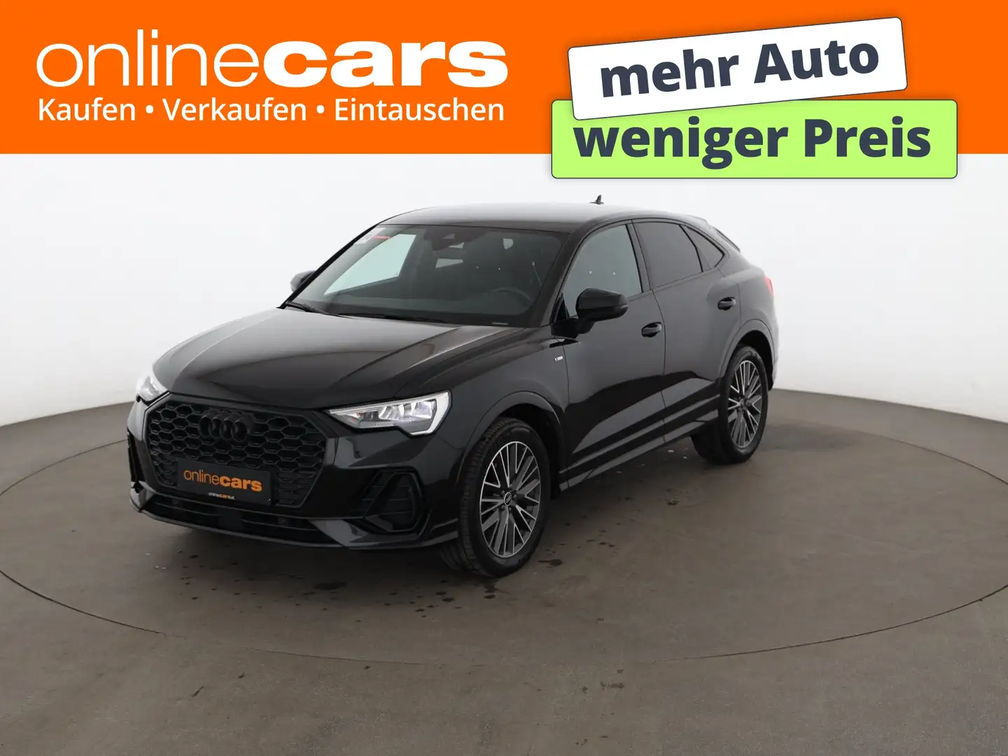 Audi Q3 SB 35 TDI S-Line Aut LEDER NAVI SITZHZG ASSIST Schwarz - 1