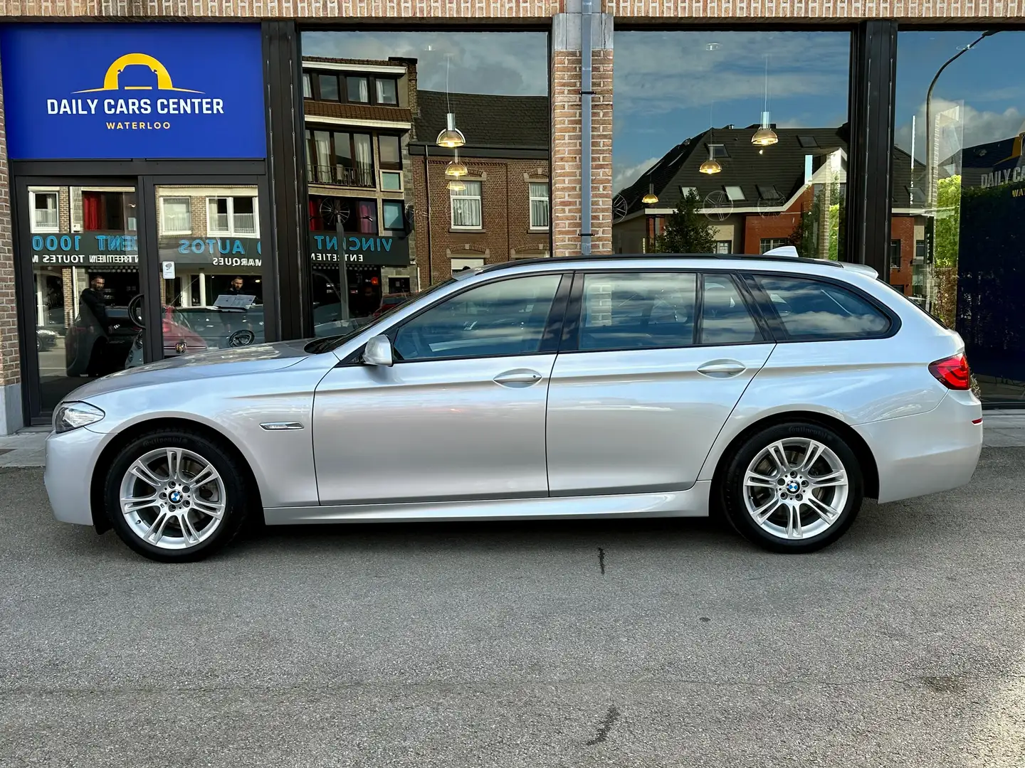 BMW 520 520d *M Pack *Navi Pro *Camera *124.000km Argent - 2