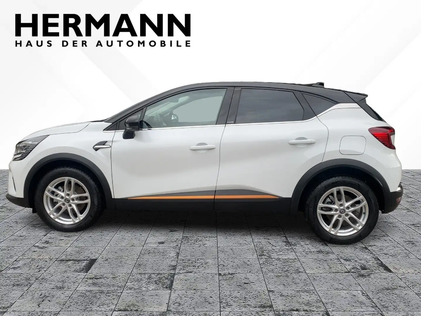 Renault Captur II 1.6 E-TECH 160 GPF Intens CAM*LED*NAVI Blanc - 2