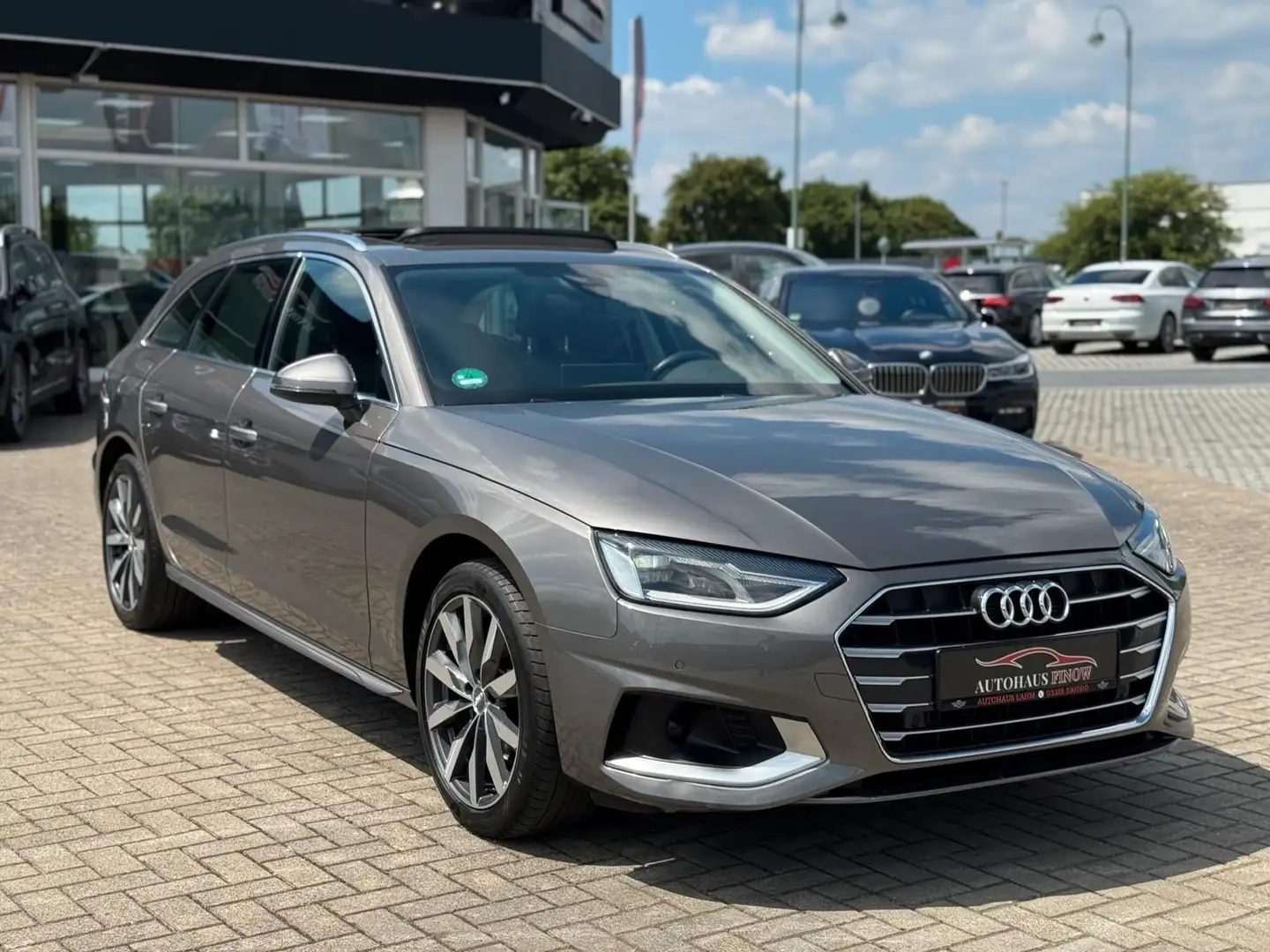 Audi A4 Avant 35 TDI"S-TRONIC"Advanced"PANO"1.H"NAVI" Grijs - 2