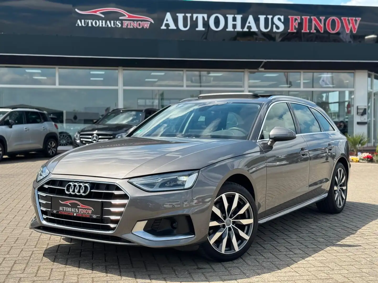 Audi A4 Avant 35 TDI"S-TRONIC"Advanced"PANO"1.H"NAVI" Grijs - 1