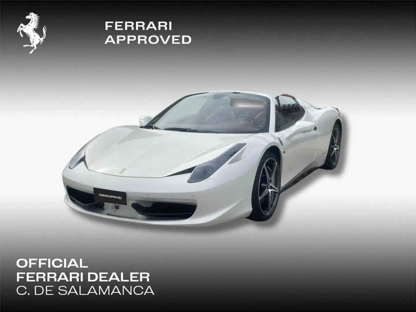 Ferrari 458 Spider Fehér - 1