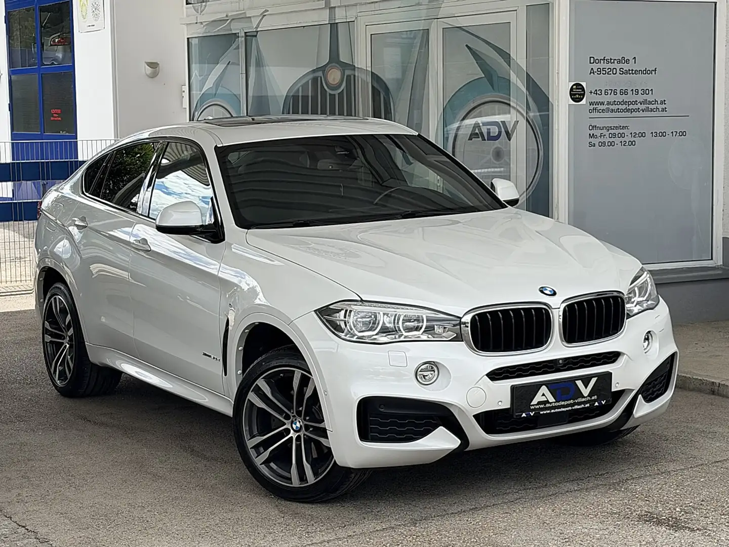 BMW X6 xDrive30d M-Sport Weiß - 1