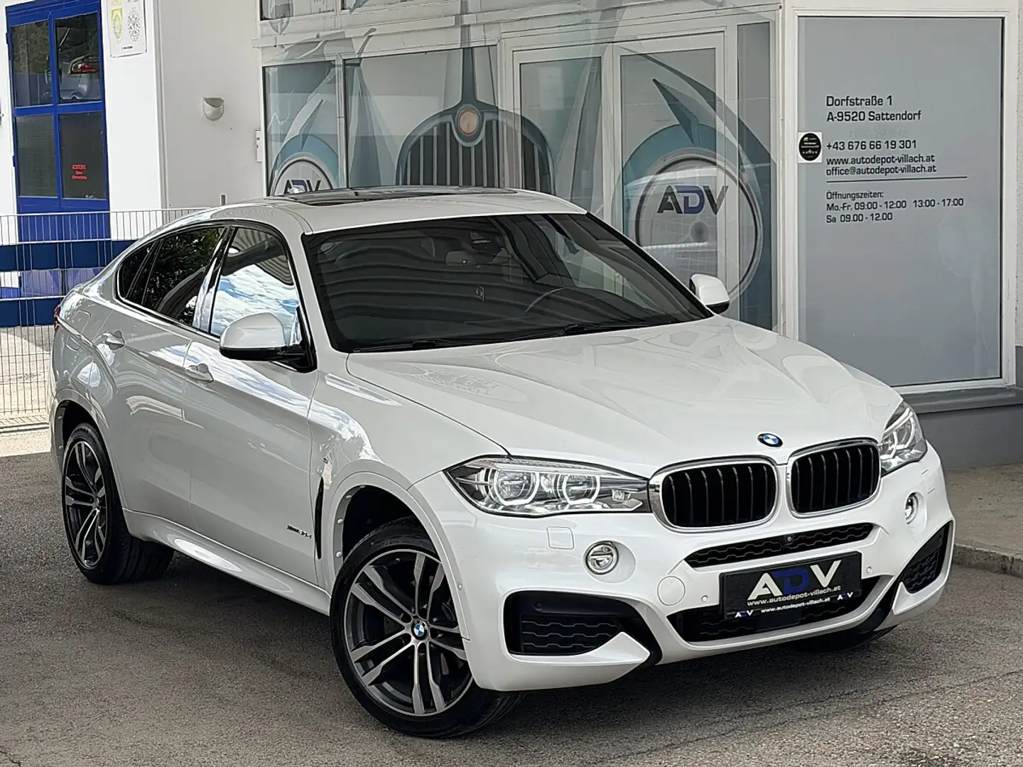BMW X6 xDrive30d M-Sport Weiß - 2