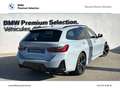 BMW 318 318dA 150ch M Sport Gris - thumbnail 4