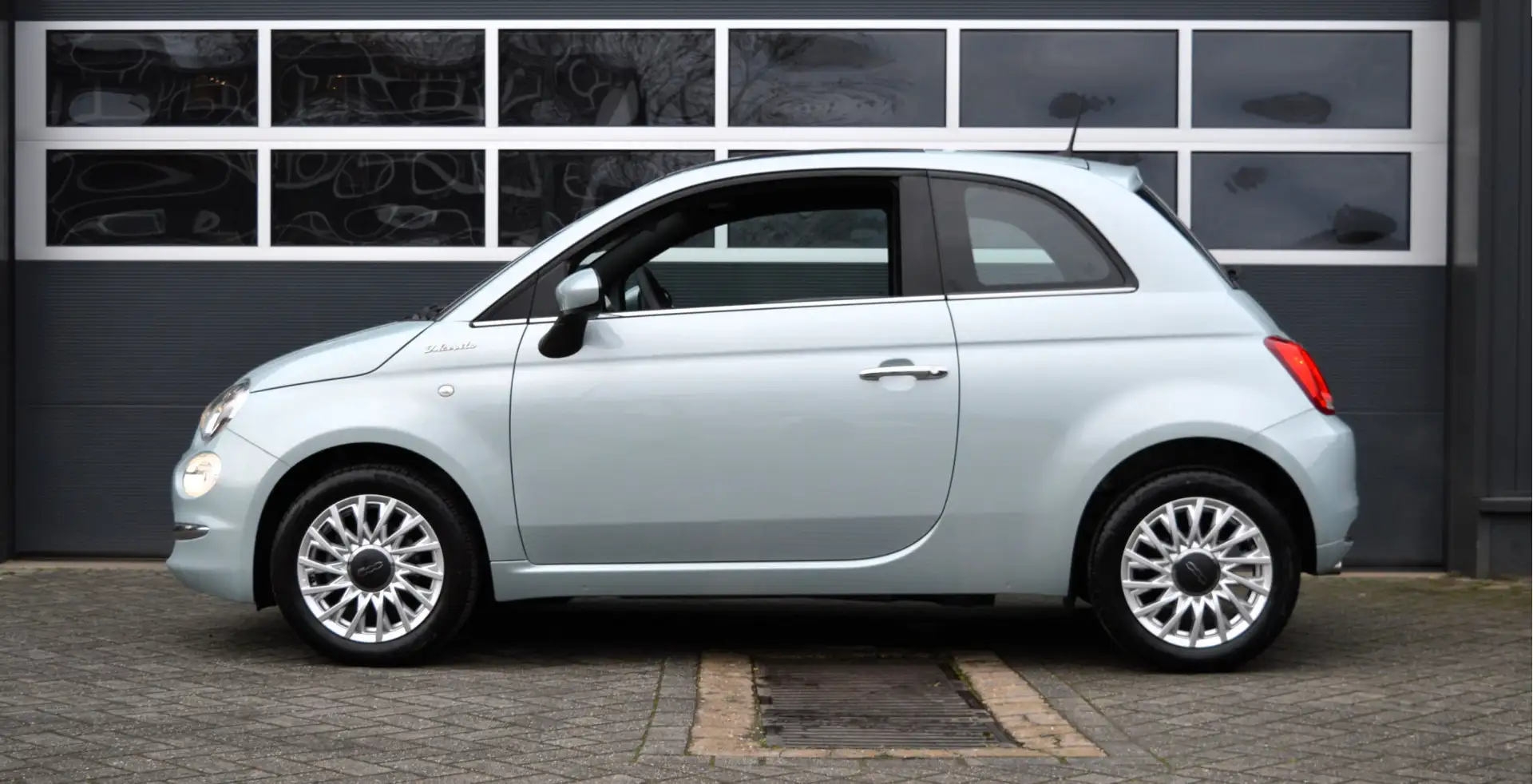 Fiat 500 1.0 Hybrid Dolcevita | Panorama/Android/Carplay/Cr Blauw - 2