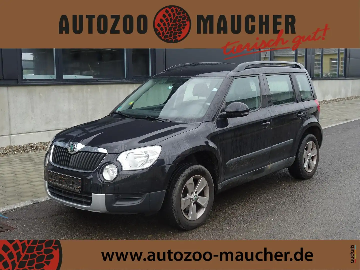 Skoda Yeti 2.0 TDI 4x4/AHK/Klimaanlage Schwarz - 1