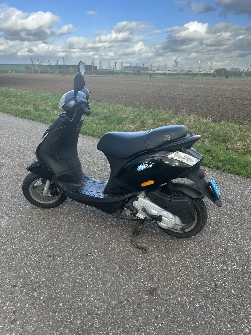 Piaggio Zip 50 50cc 4-takt Zwart - 2