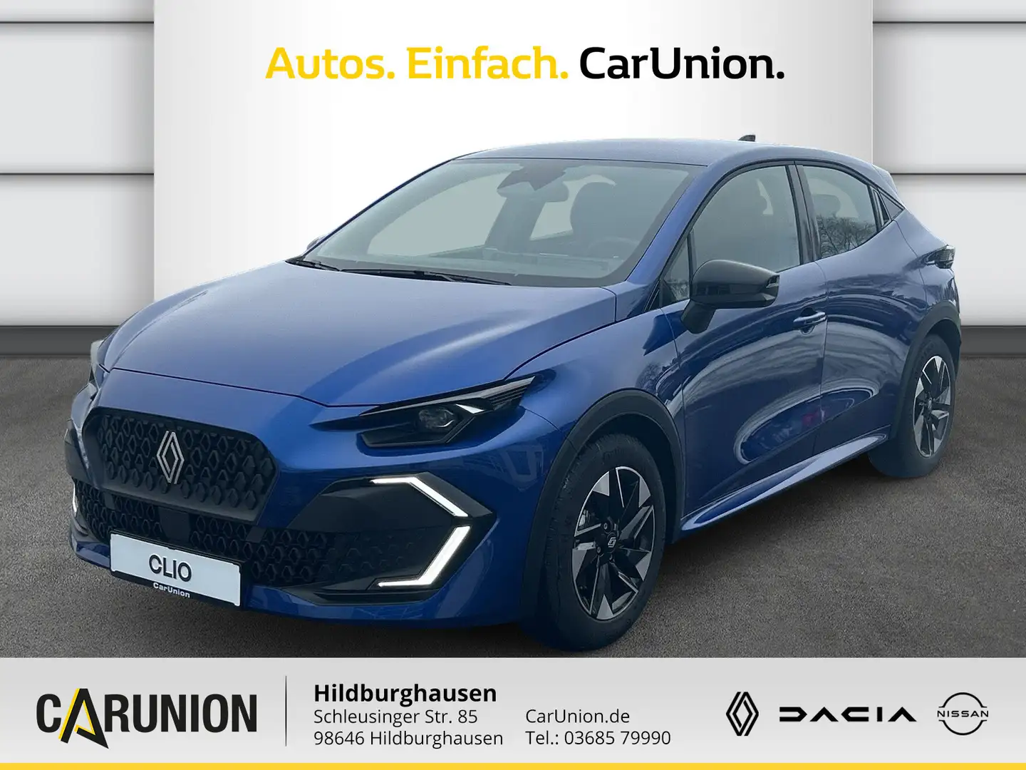 Renault Clio Evolution Full Hybrid E-Tech 160 Blau - 1