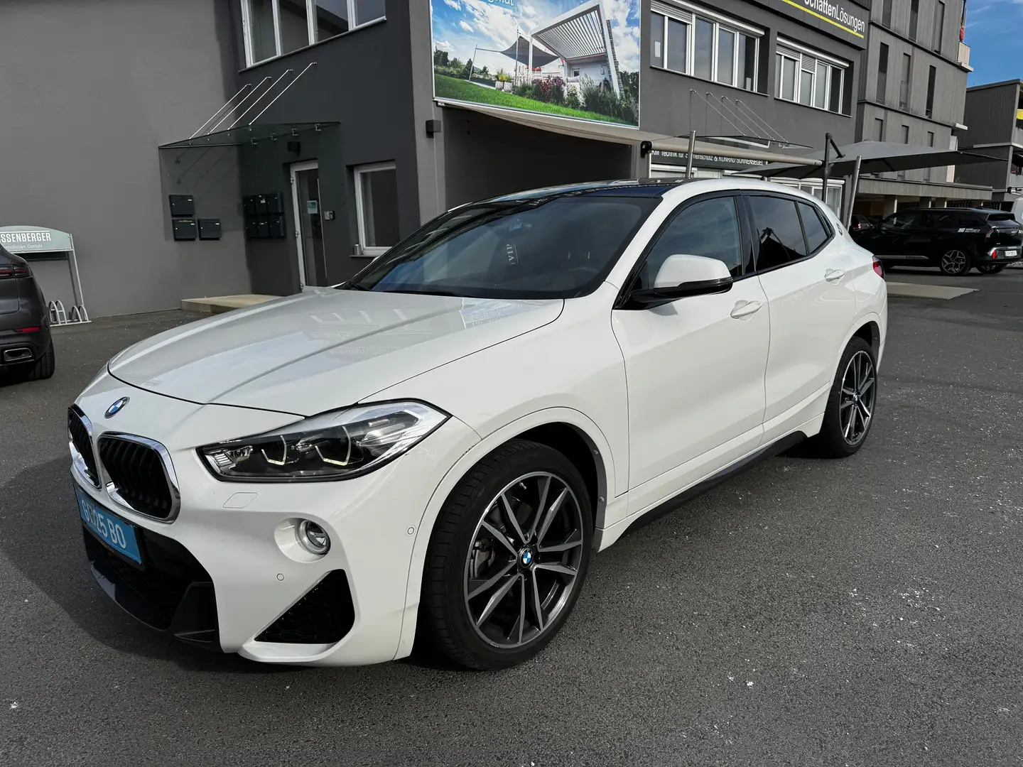 BMW X2 xDrive18d M Sport *MEGA VOLL; DAP; HEAD UP uvm.* Blanc - 1