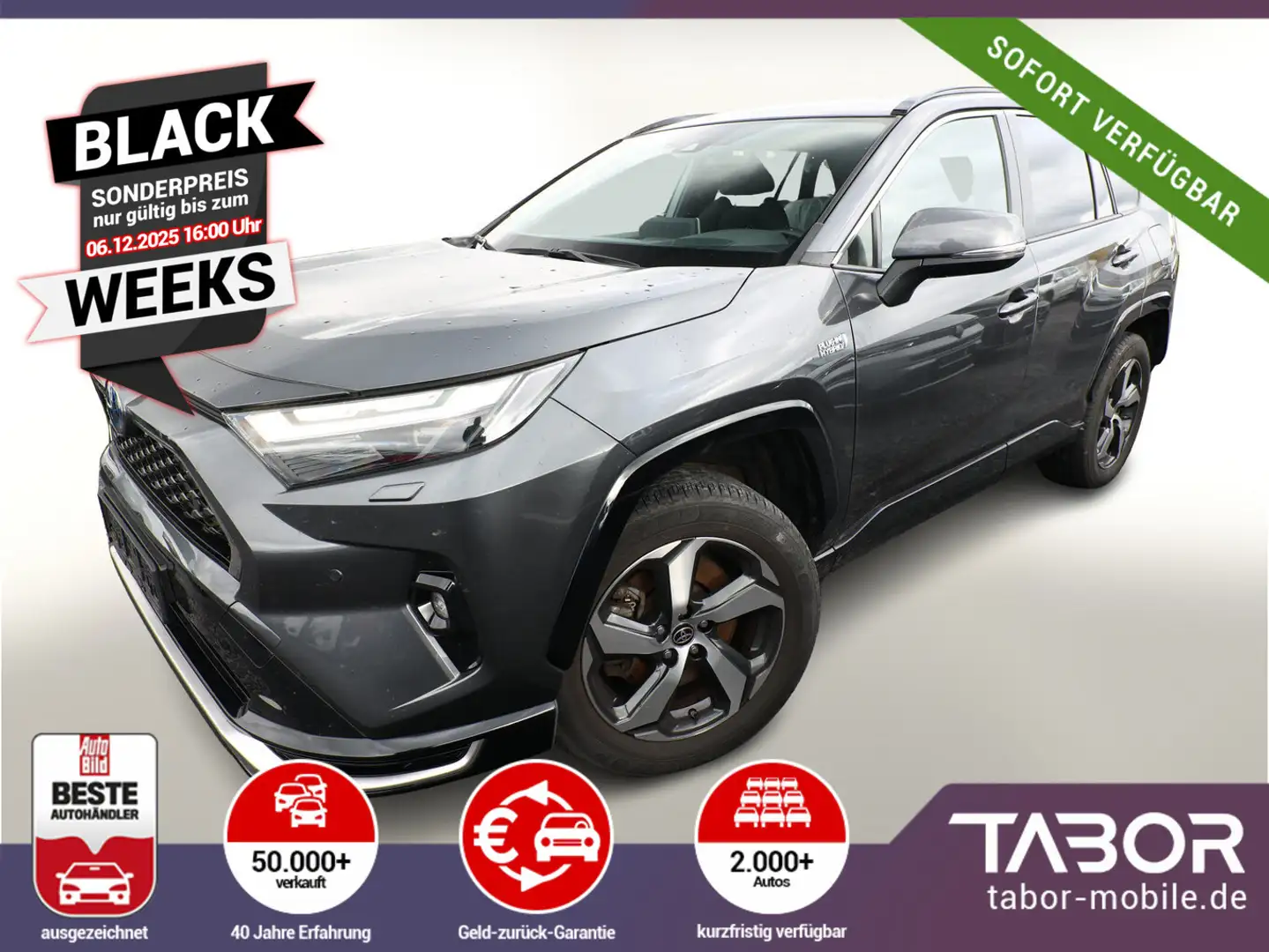 Toyota RAV 4 2.5 VVT-i 306 PHEV CVT AWD LED PDC LM18Z Grau - 1