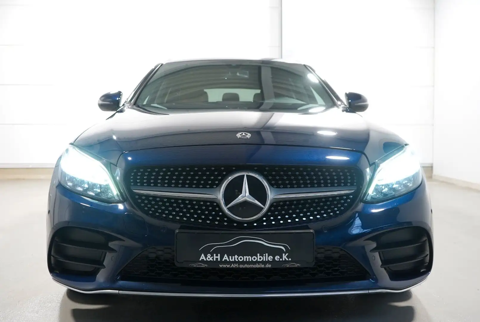 Mercedes-Benz C 300 de T AMG Line *AHK*LED*KAMERA* Bleu - 2