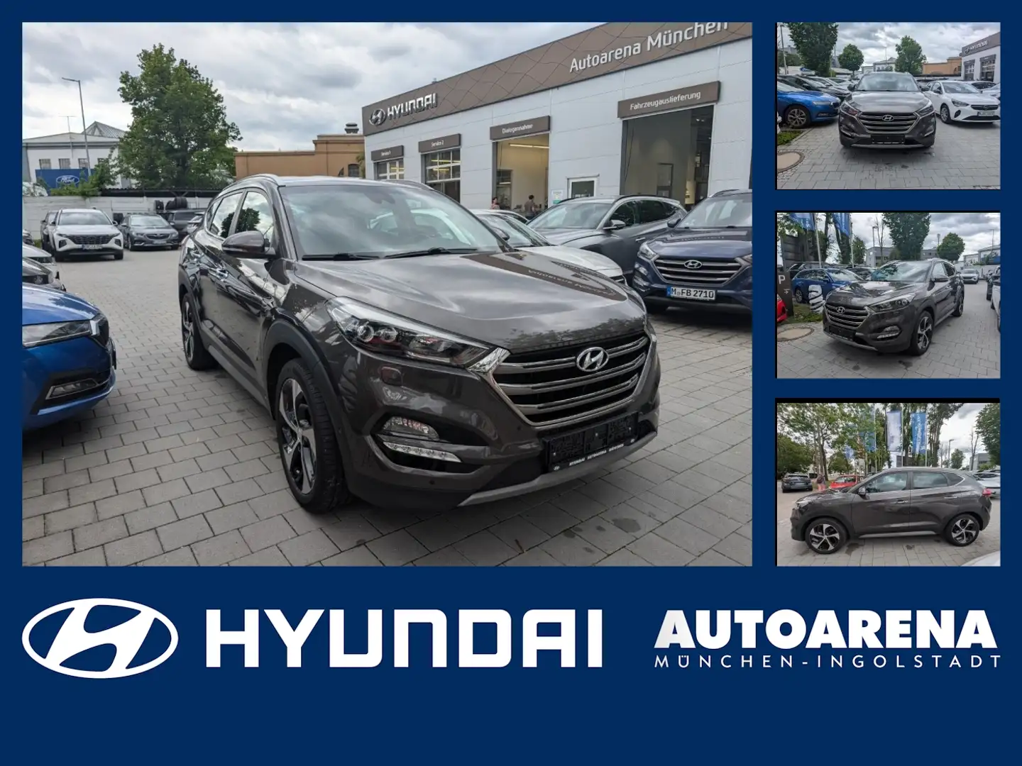 Hyundai TUCSON 1.6 Premium Matrix 2xKlima 4xSHZ DynLicht - 1