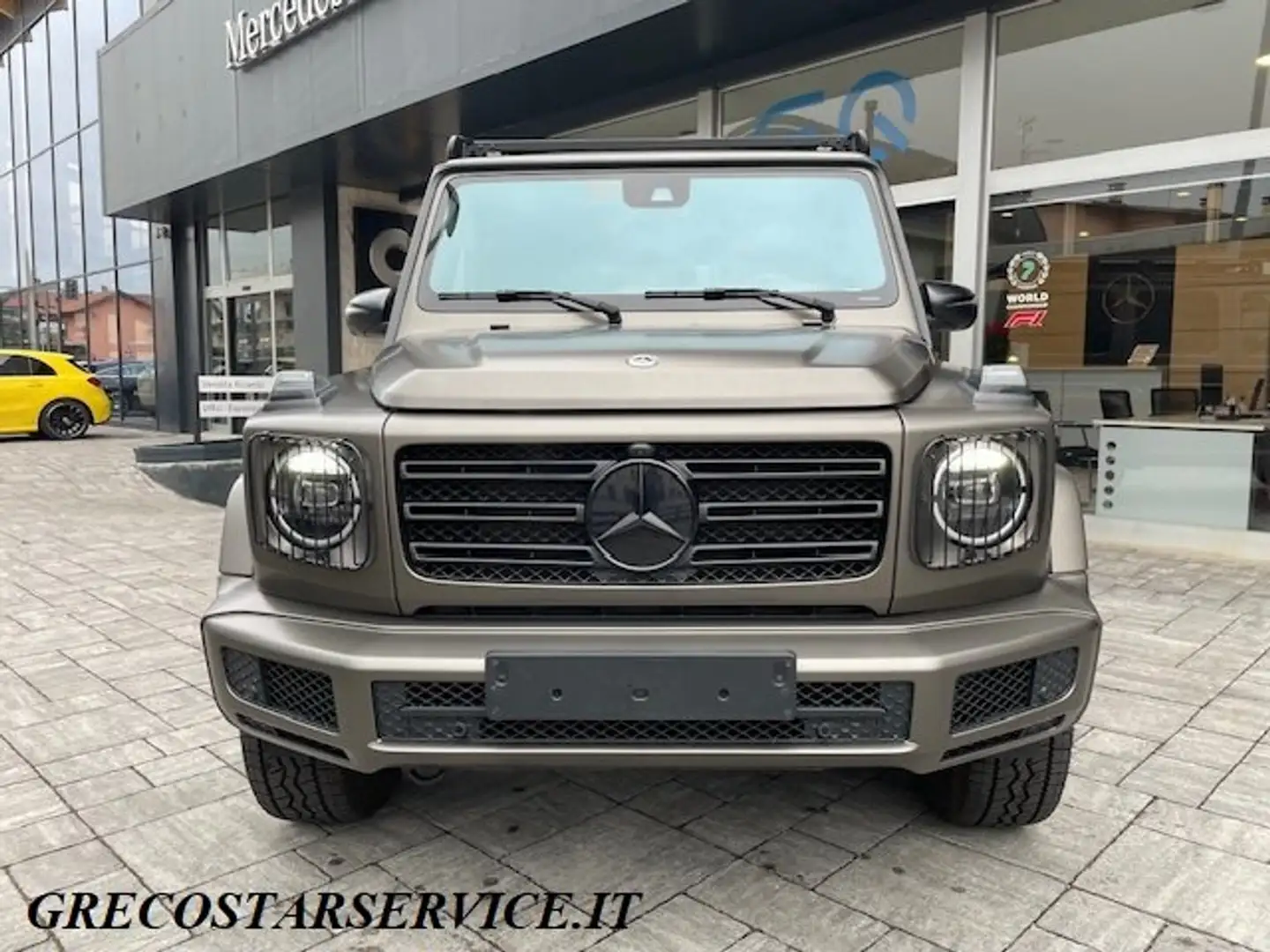 Mercedes-Benz G 400 d Professional 330cv Auto GRIGIO MONZA MAGNO OPACO Gris - 2