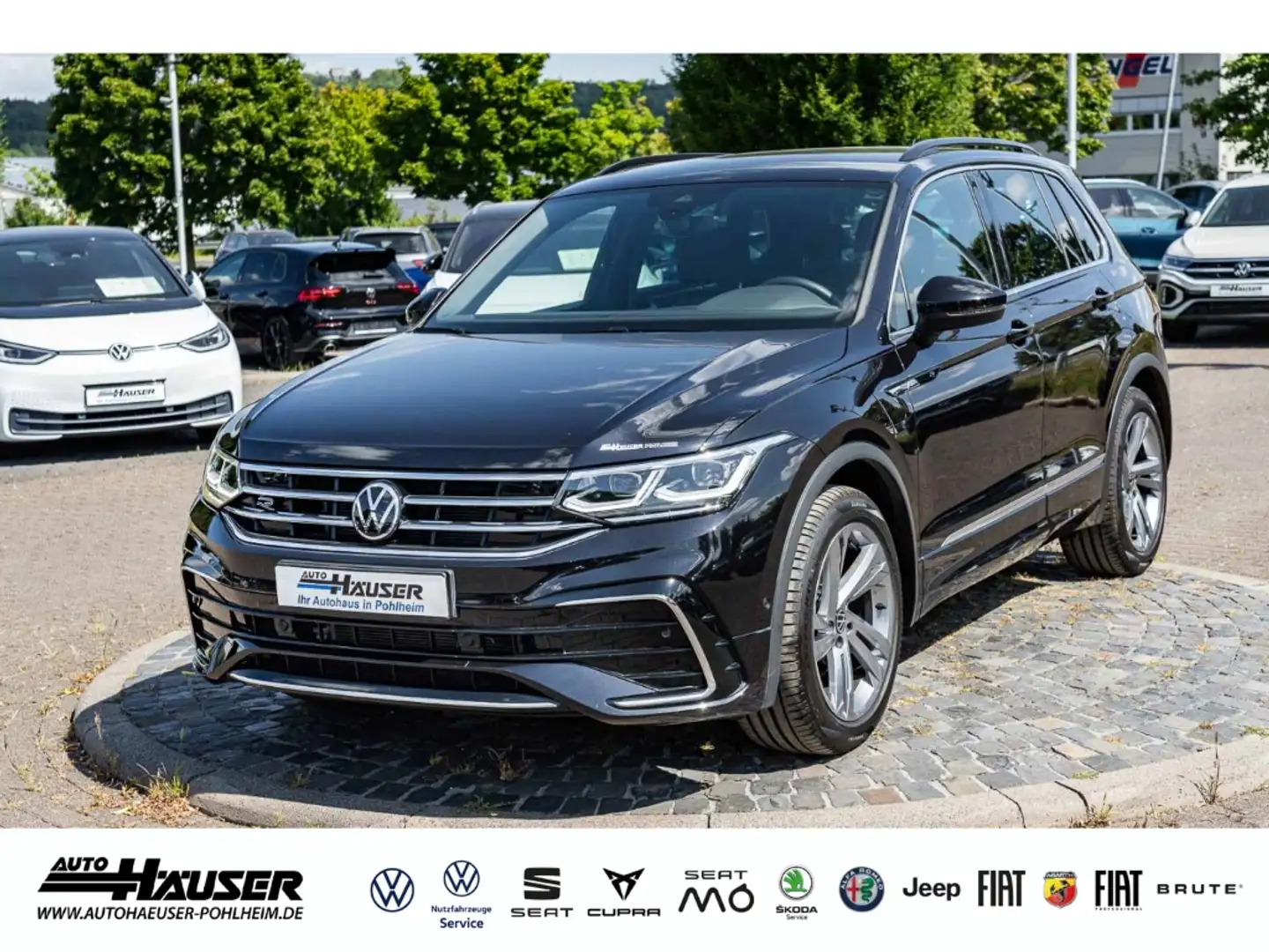 Volkswagen Tiguan R-Line 1.5 TSI OPF DSG NAVI KAMERA PARK SPRACHBED Schwarz - 1