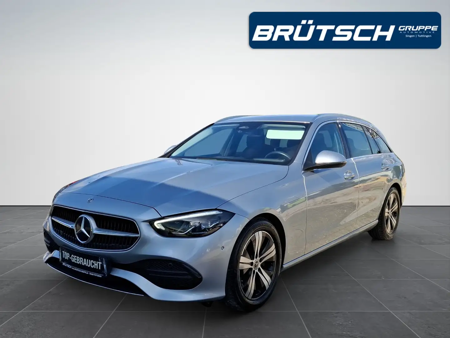 Mercedes-Benz C 180 T Avantgarde AUTOMATIK / LED / NAVI / SITZHEIZUNG Silber - 1