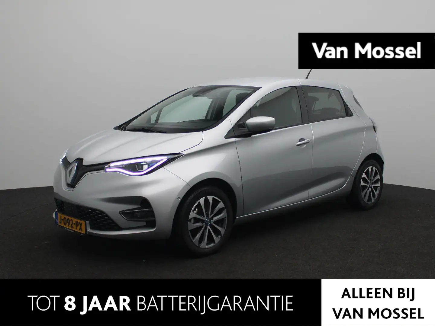 Renault ZOE R135 Intens 52 kWh (ex Accu) Huuraccu vanaf € 79,- Grijs - 1