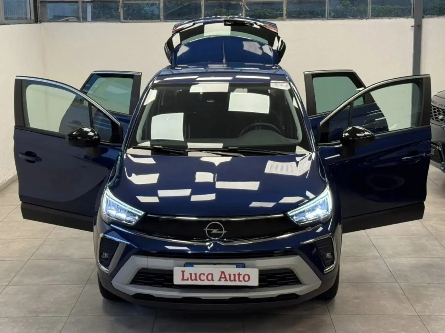 Opel Crossland 1.2 Turbo 12V 110CV S&S Elegance *UNICO PROP.* Bleu - 1