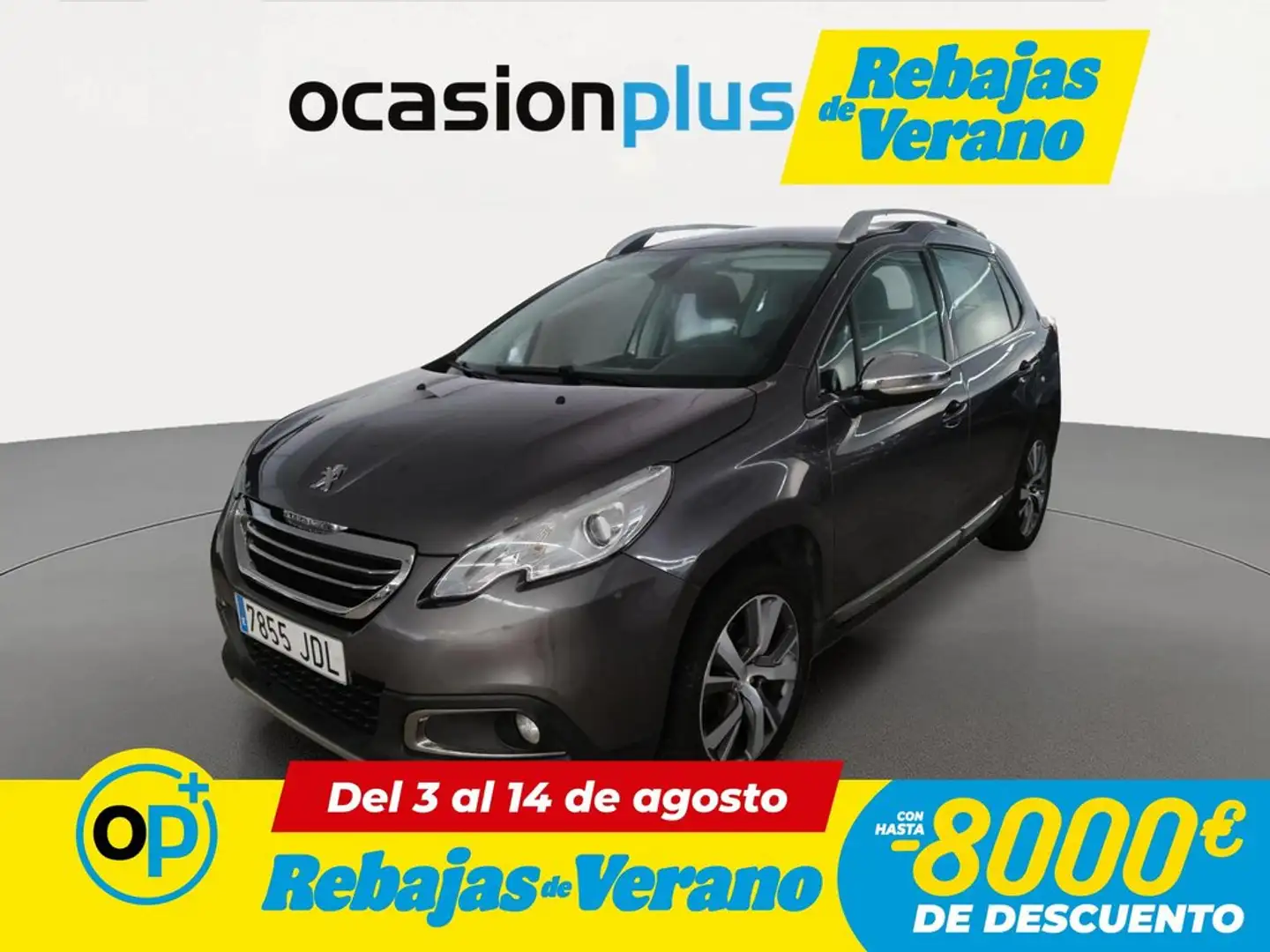 Peugeot 2008 1.6 BlueHDI S&S Allure 120 Gris - 1
